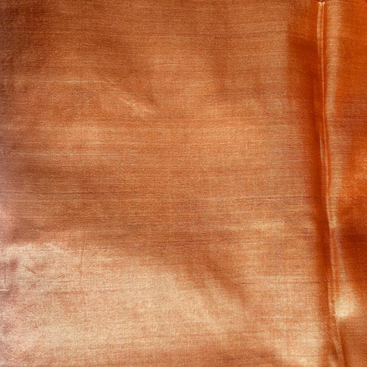 Pure Tussar silk with Sequence Gold