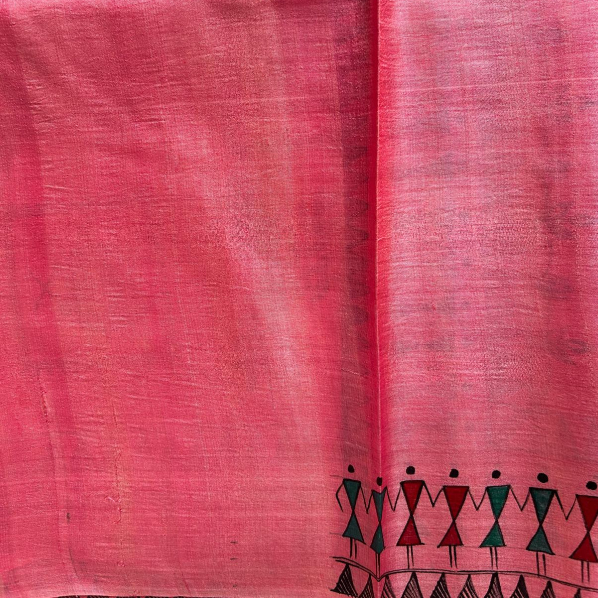 Pure Tussar Silk - Light pink