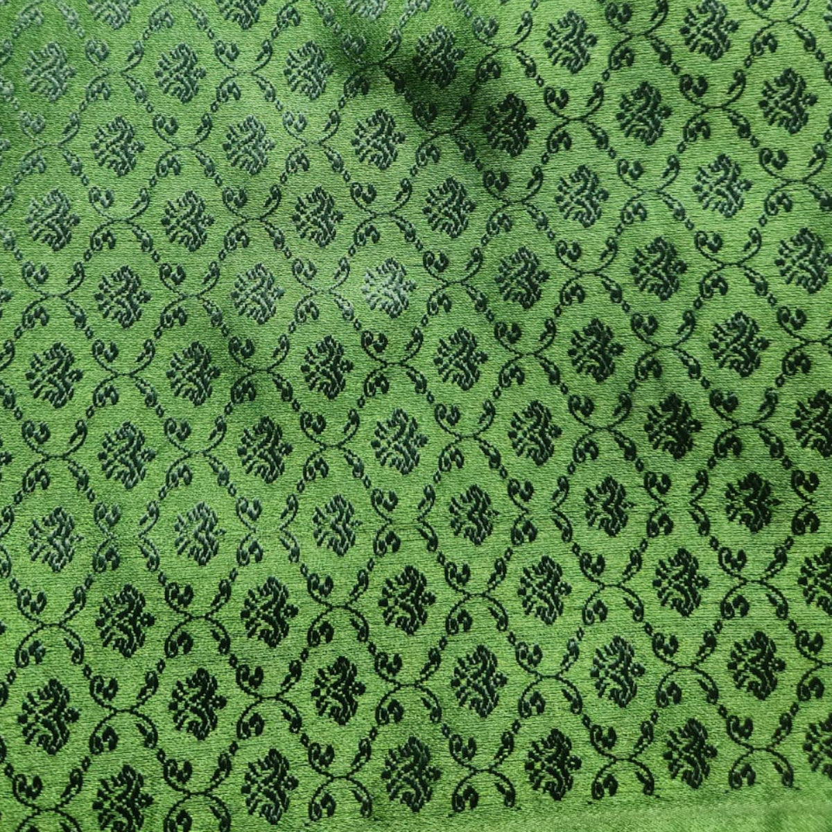 Green Mashru SIlk
