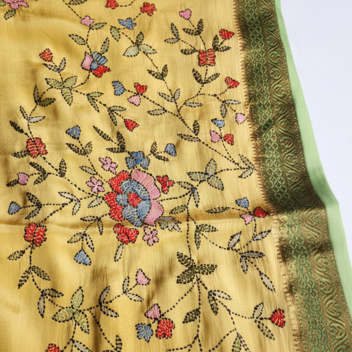 Pure Mysore crepe Silk- Fusion