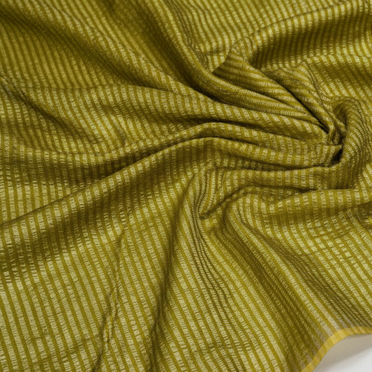 Pure Muga stripes Green