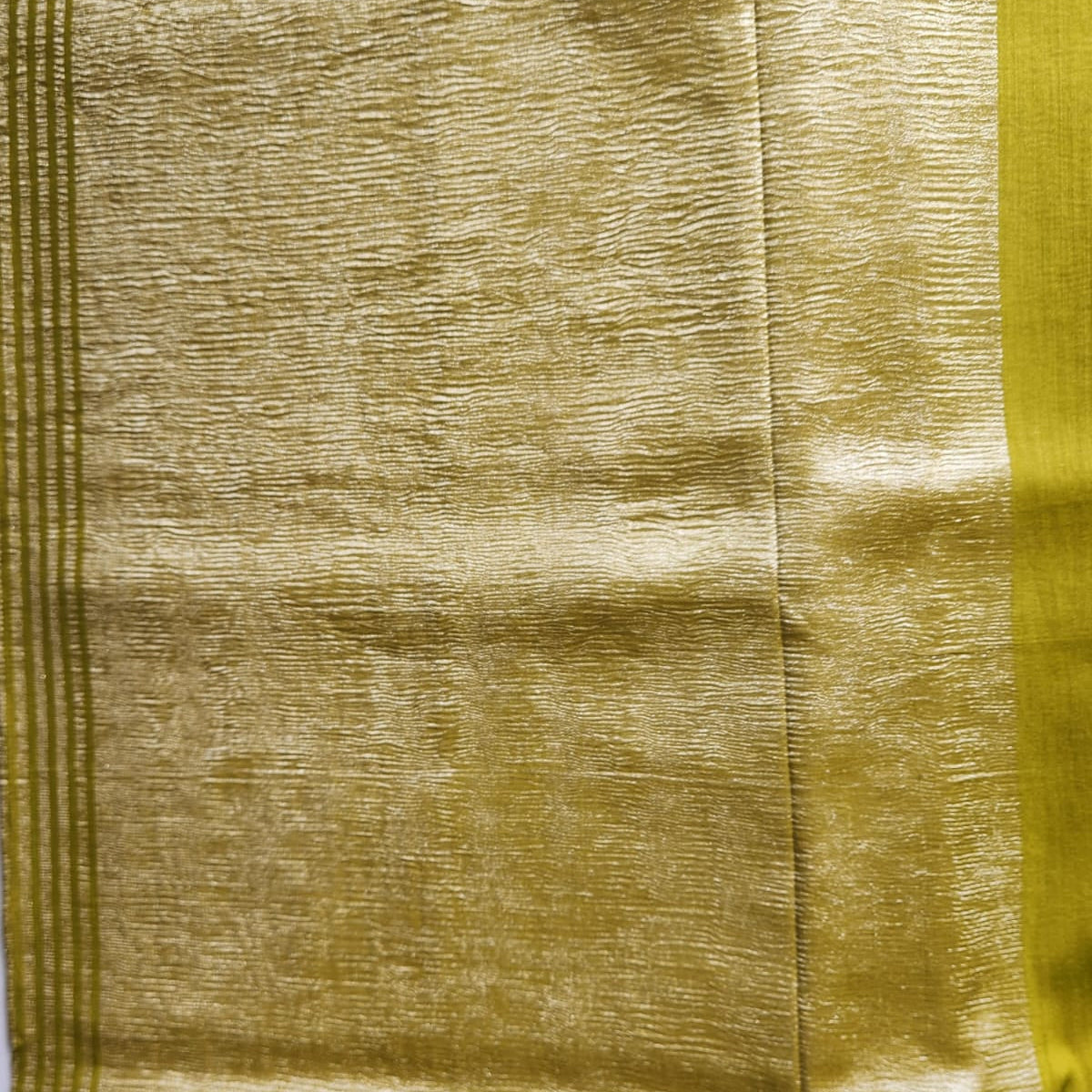 Pure Muga stripes Green