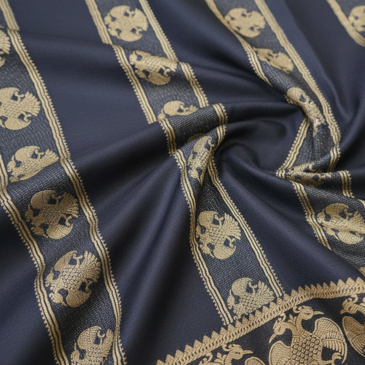 Pure Mysore crepe silk - Yellow