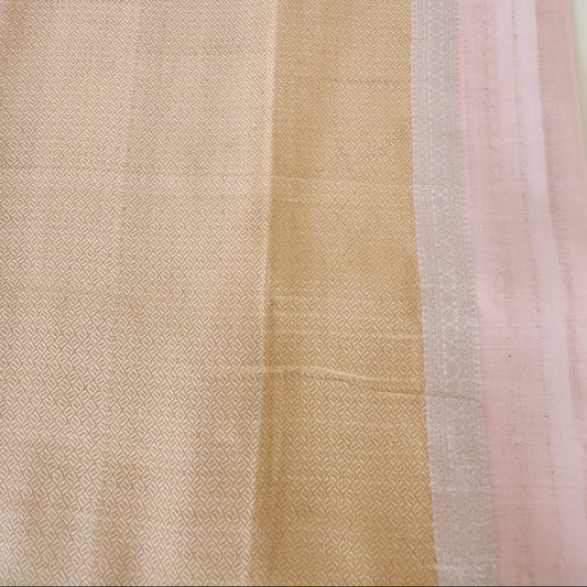 Pure Mysore crepe silk - Ram Laxman | Light pink