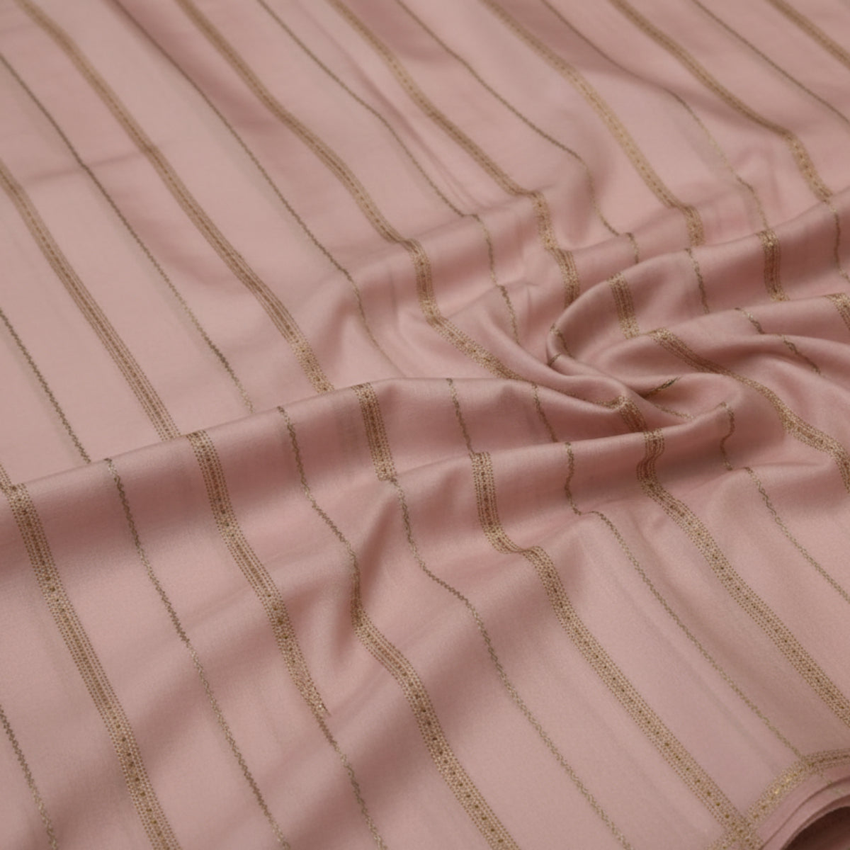Pure Mysore crepe silk - Ram Laxman | Light pink