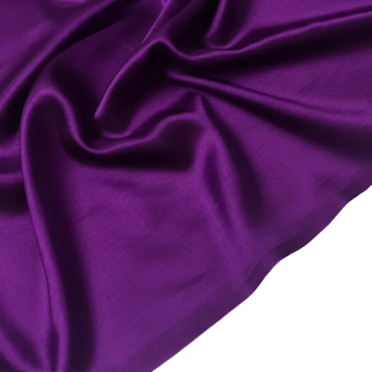 Modal Silk Geometric pattern - Deep purple