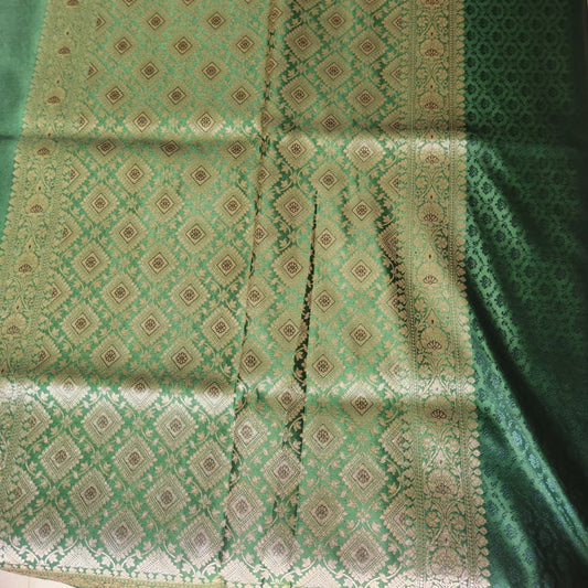 Green Mashru SIlk