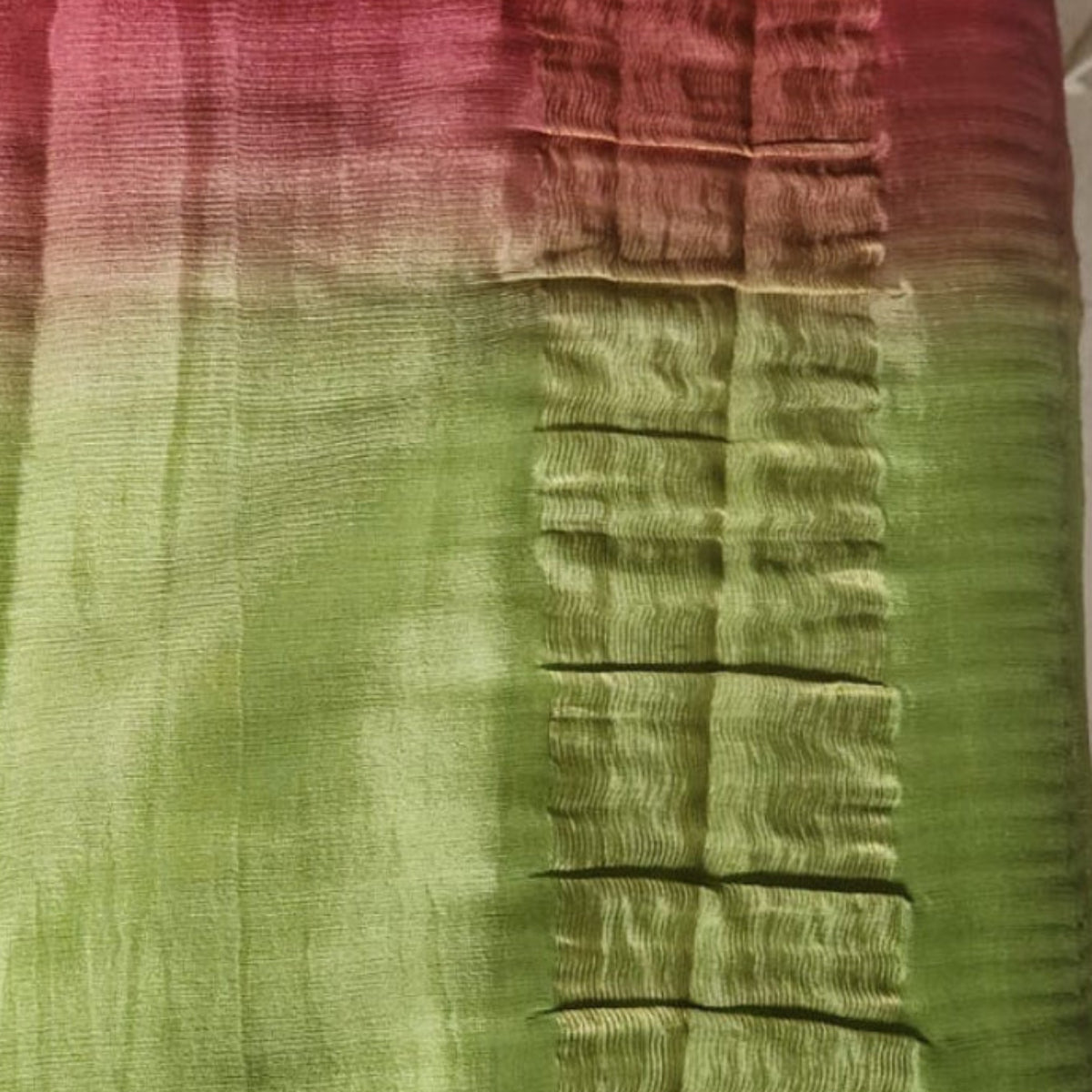 Pure Wrinkle Crepe Silk - Double shaded