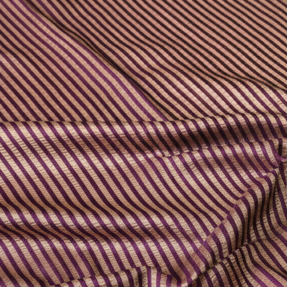 Purple Muga Stripes- Purple
