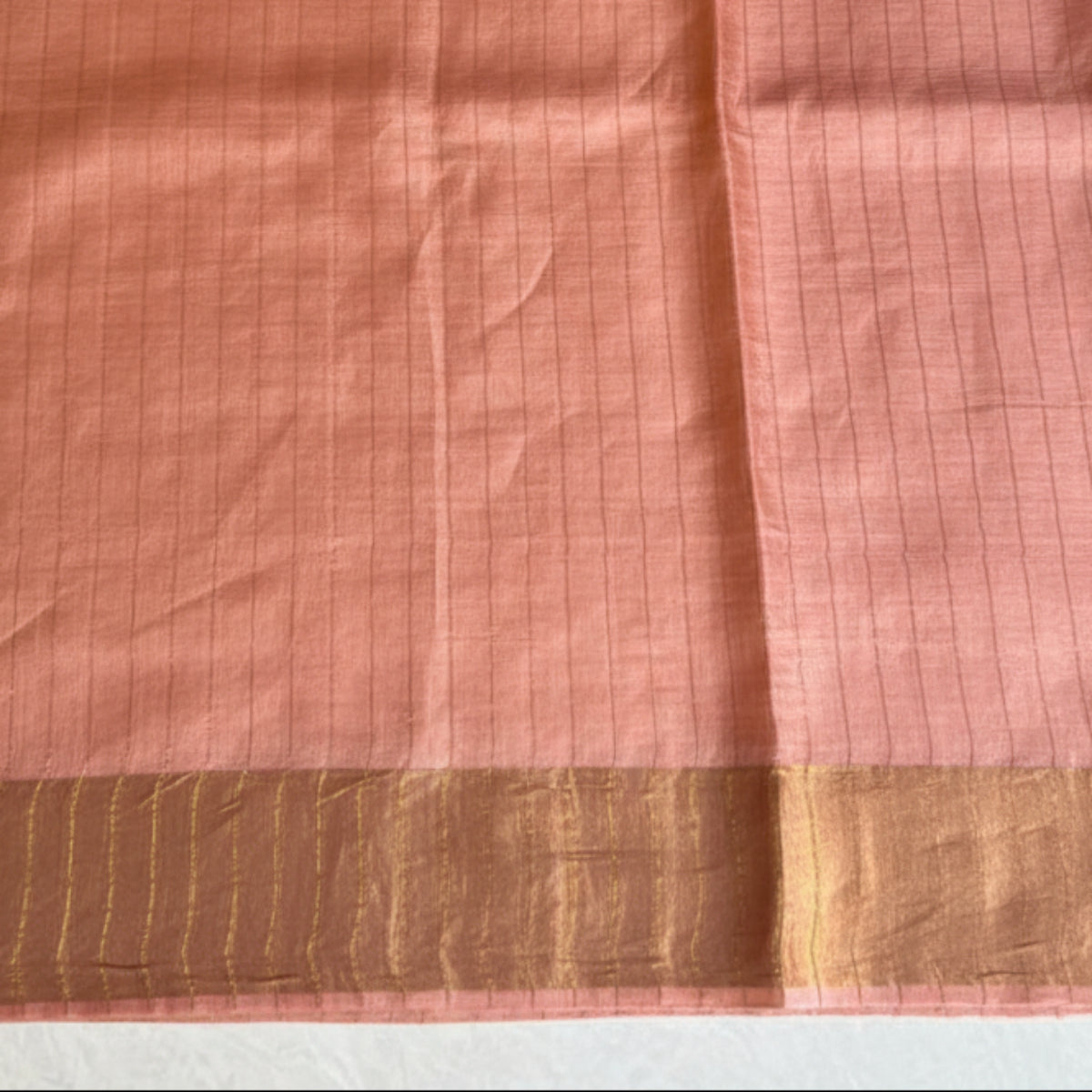 Pure Tussar Silk Saree - Purple pink tone