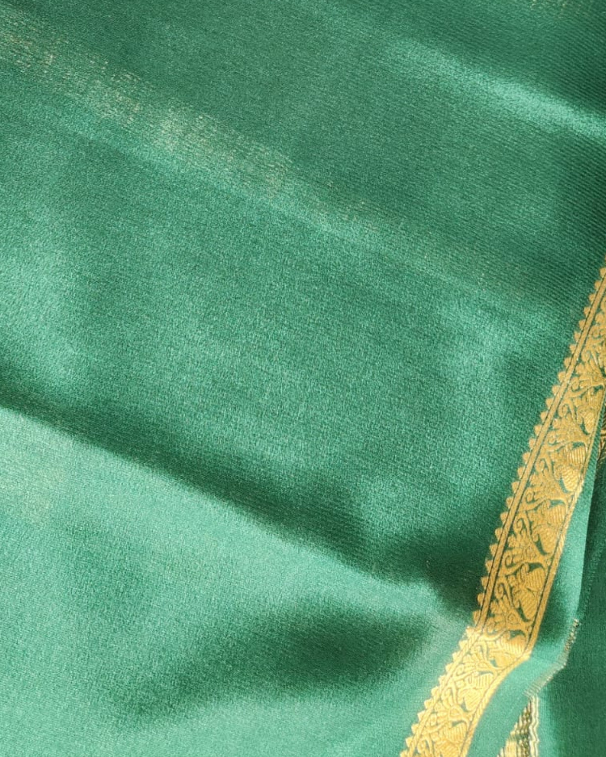 Pure Mysore Crepe Silk Fragrance - Rani pink