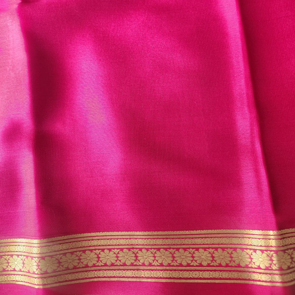 Mysore Crepe Pure Silk – Black