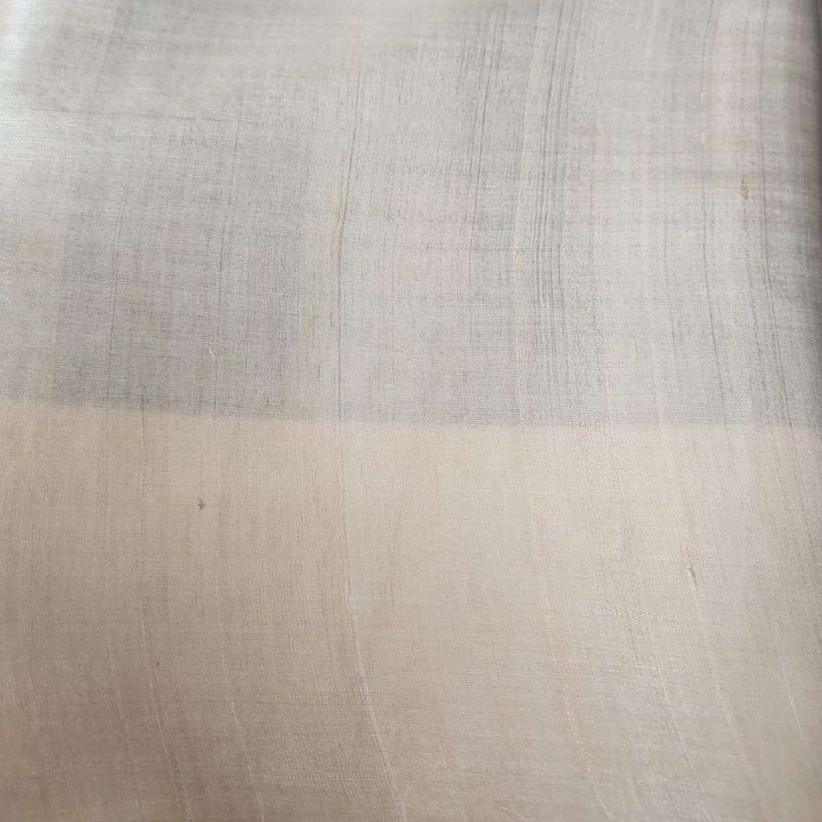 Pure Tussar Silk Saree - Indigo Blue with Kadwa Buttas